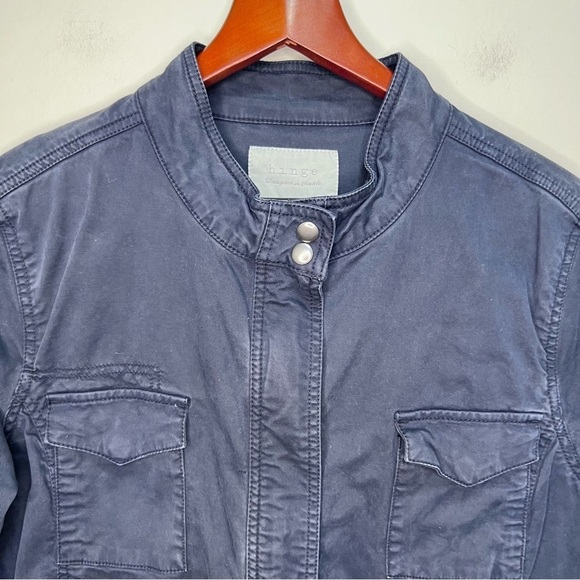 Hinge Navy Blue Lightweight Jacket - Picture 2 of 10